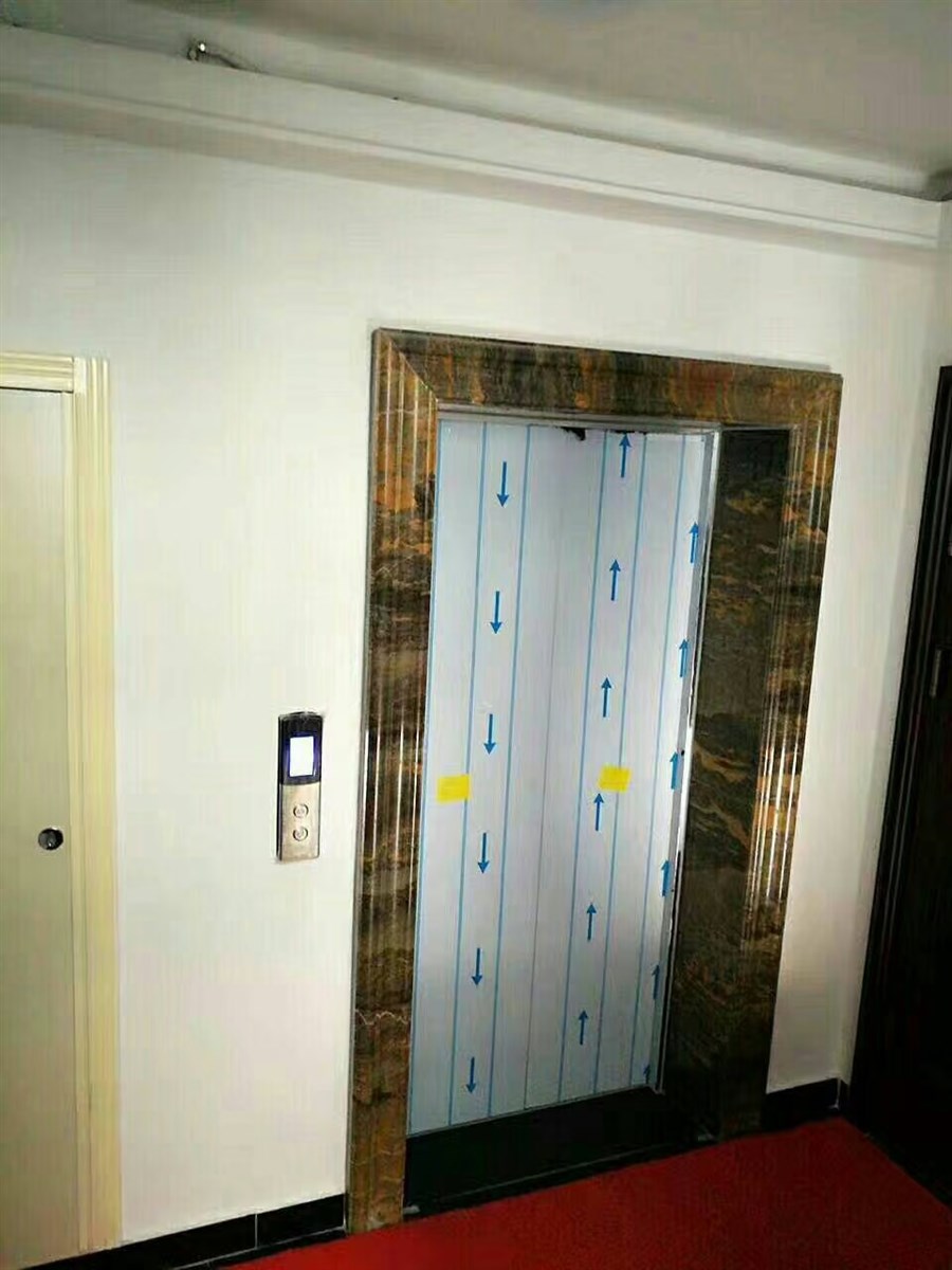 泰山石电梯门套案例-泰山风水石