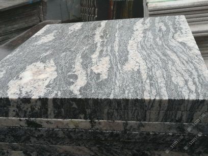 鼎奕石业花岗岩浪淘沙山水石新654蓝水晶荒料-鼎奕石业