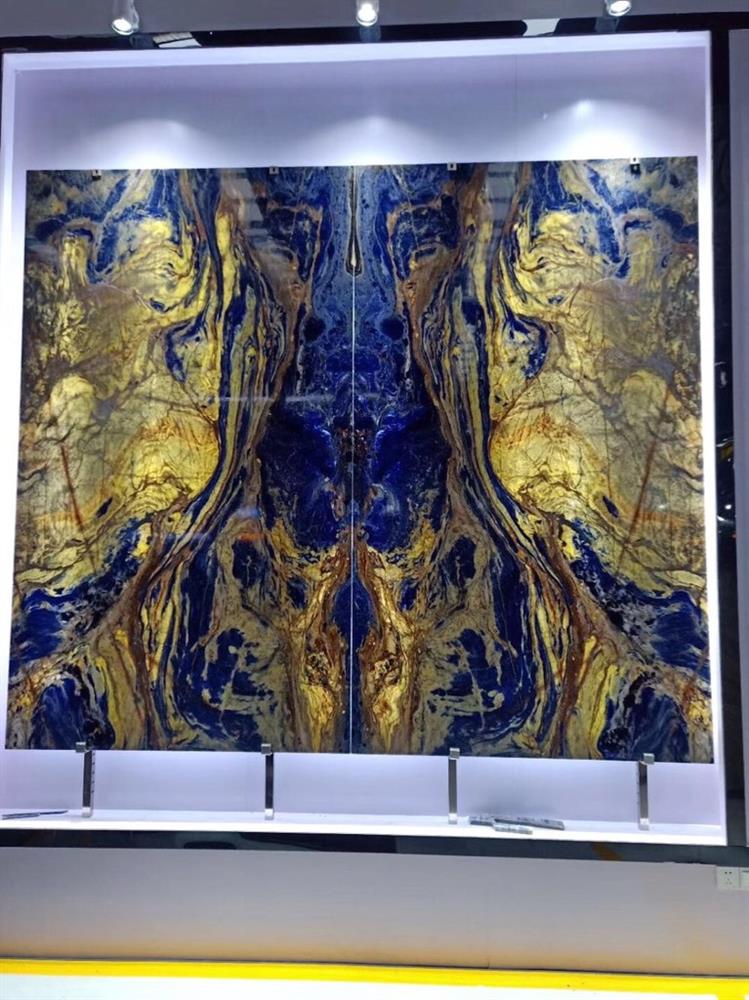 新景泰蓝透光板-金石桥奢石