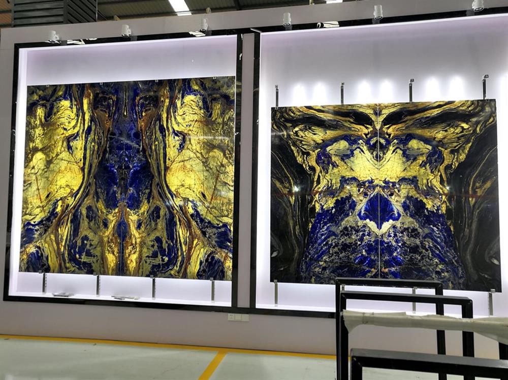 新景泰蓝透光板-金石桥奢石