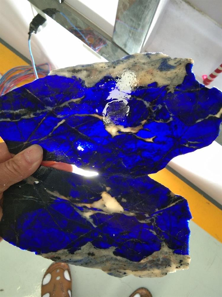 半宝石新景泰蓝大荒料-金石桥奢石