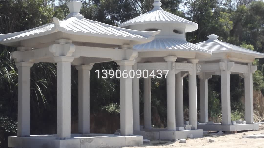 亭子-天魁园林石雕工程有限公司