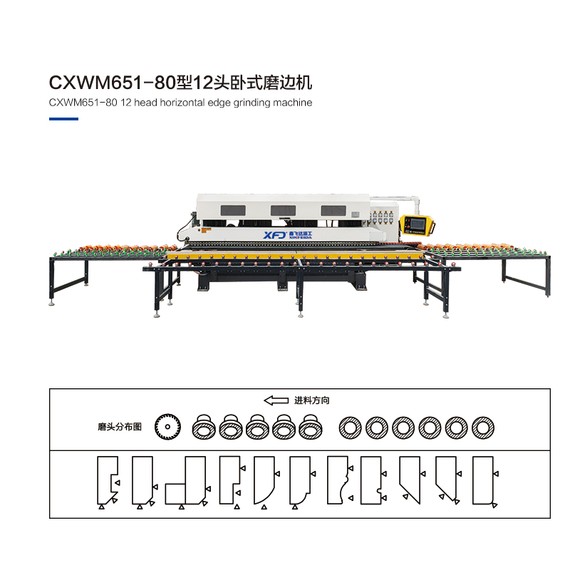 CXWM651-80型12头卧式磨边机-泉州市鑫飞达机械有限公司