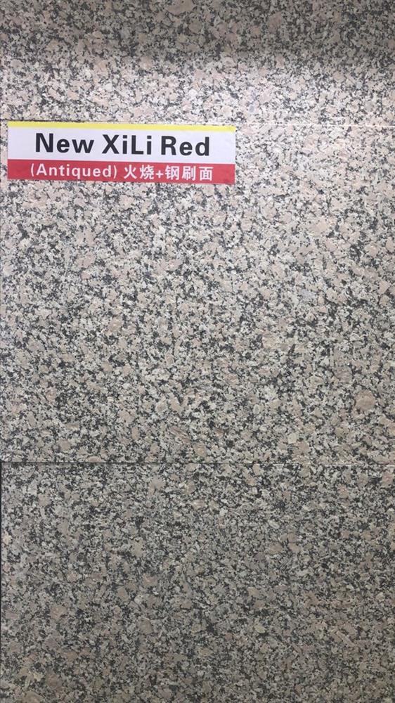 大量供应梨花红 加工火烧面 荔枝面 磨光面 广场地铺 外墙干挂-内乡县兴金升石业有限公司