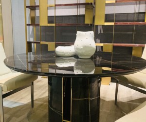 劳伦黑金圆桌2-石奕达石业