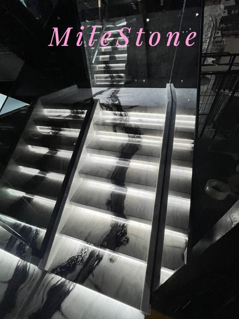 熊猫白楼梯-齐达石业MileStone