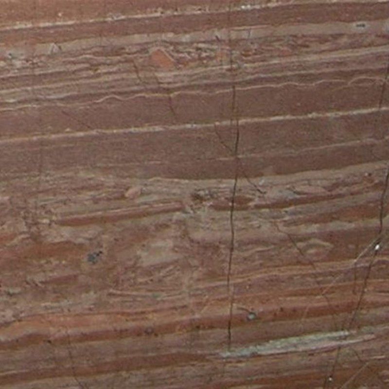 木纹红大理石
