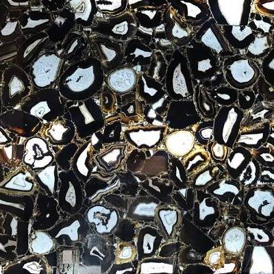 黑玛瑙半宝石-黑玛瑙半宝石石材-黑玛瑙半宝石源头厂家-石材助手