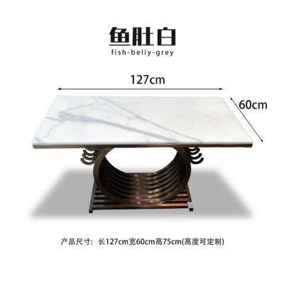 鱼肚白——XY32807（仅桌面）长方形桌-鱼肚白——XY32807（仅桌面）1.6m以下石材-鱼肚白——XY32807（仅桌面）长方形桌源头厂家-石材助手