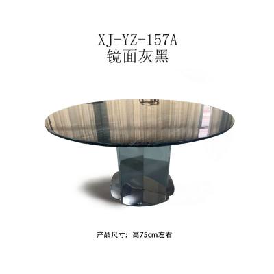 镜面灰黑——XJ-YZ-157A（Φ1100*710）（仅桌脚）底座-镜面灰黑——XJ-YZ-157A（Φ1100*710）（仅桌脚）圆桌石材-镜面灰黑——XJ-YZ-157A（Φ1100*710）（仅桌脚）底座源头厂家-石材助手