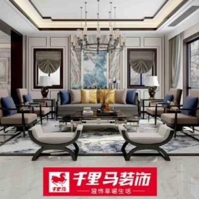 新中式风格工艺展示-新中式风格新中式客厅石材-新中式风格工艺展示源头厂家-石材助手